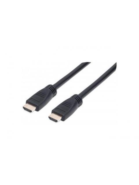 MANHATTAN CABLE HDMI MACHO - HDMI MACHO 4K 60HZ 10 METROS NEGRO