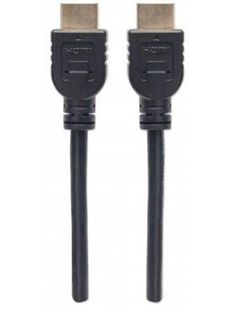 MANHATTAN CABLE HDMI MACHO - HDMI MACHO 4K 60HZ 2 METROS NEGRO