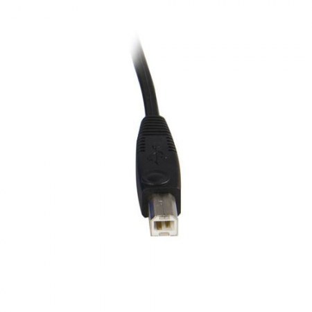 STARTECH  CABLE KVM 2 EN 1 USB-VGA MACHO - USB-VGA HEMBRA 1.8 METROS NEGRO