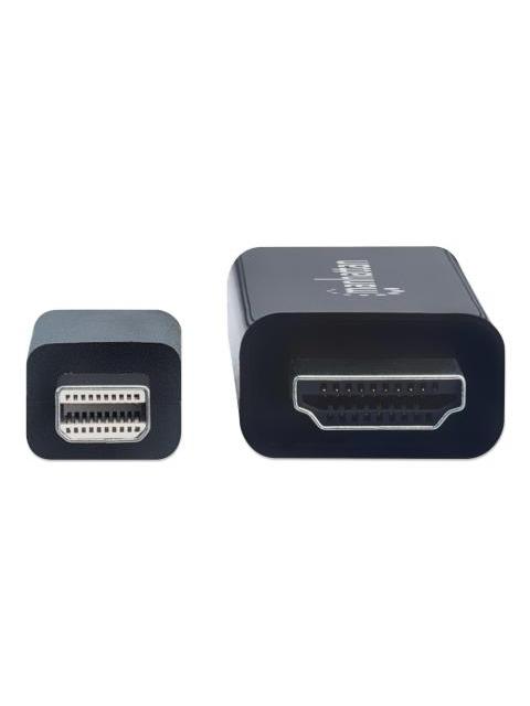 CABLE MINI DISPLAYPORT A HDMI MANHATTAN MACHO-MACHO 4K 1.8M 153287