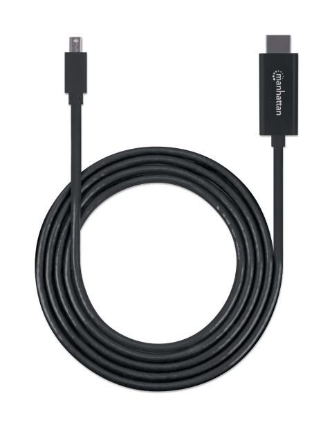 CABLE MINI DISPLAYPORT A HDMI MANHATTAN MACHO-MACHO 4K 1.8M 153287