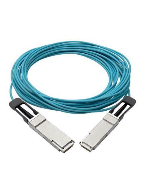 CABLE OPTICO ACTIVO TRIPP LITE QSFP MACHO A QSFP MACHO 10M AQUA N28F-10M-AQ