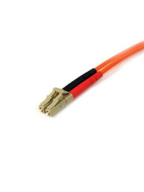 STARTECH  CABLE FIBRA OPTICA OM2 LC MACHO - LC MACHO 1 METRO NARANJA