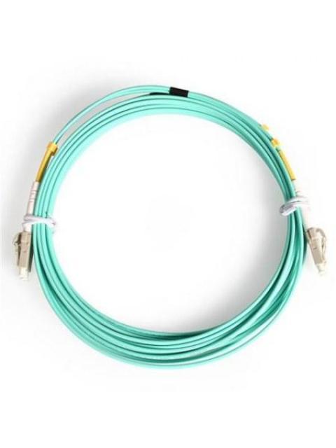 STARTECH  CABLE FIBRA OPTICA MULTIMODO DUPLEX LC MACHO - LC MACHO 2 METROS TURQUESA