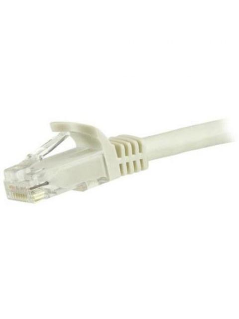 STARTECH  CABLE PATCH CAT6 UTP SIN ENGANCHES RJ-45 MACHO - RJ-45 MACHO 30CM BLANCO