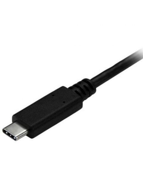 STARTECH  CABLE ADAPTADOR USB A MACHO - USB C MACHO 1 METRO NEGRO