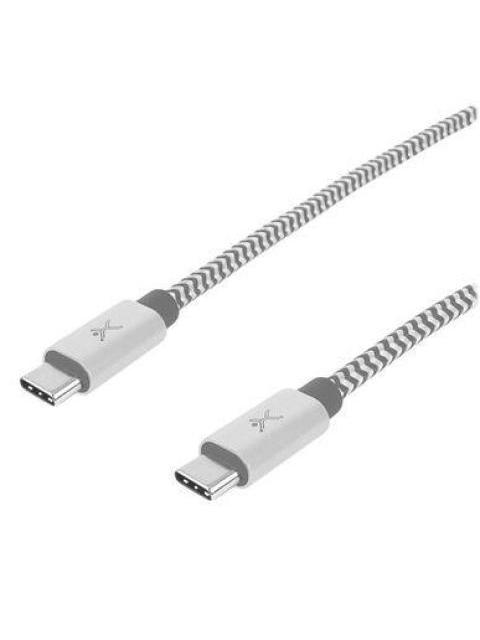 CABLE USB PERFECT CHOICE USB-A A USB-C 1M PLATA PC-101697