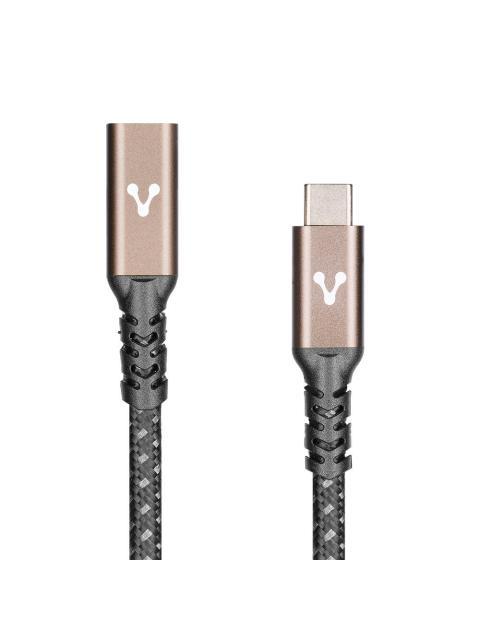 CABLE USB VORAGO CAB127 EXTENSION USB TIPO C HASTA 100W 1M