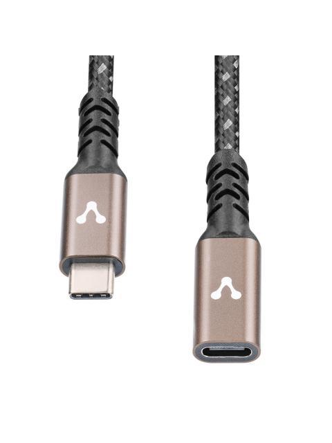 CABLE USB VORAGO CAB127 EXTENSION USB TIPO C HASTA 100W 1M