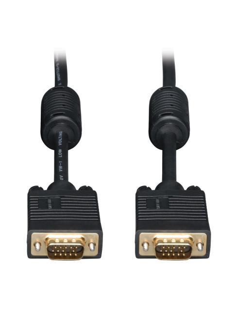 CABLE VGA TRIPP LITE P502-010 VGA-VGA COLOR NEGRO PARA MONITORES