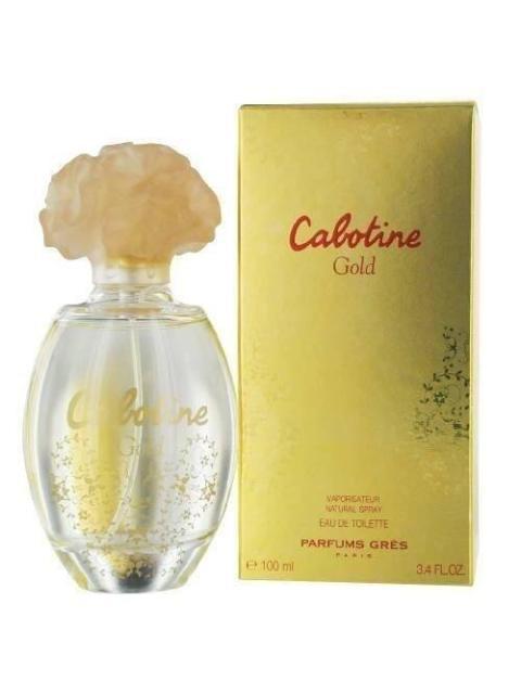 CABOTINE GOLD DAMA 100 ML PARFUMS GRESS EDT SPRAY - ORIGINAL