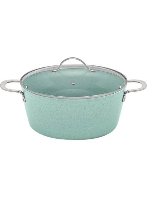 CACEROLA JADE COOK 28CM CON TAPA DE VIDRIO VERDE JADE CV DIRECTO