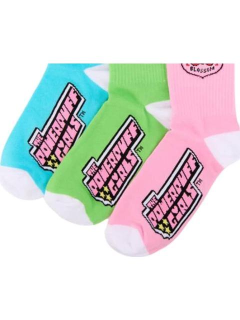 CALCETAS LAS CHICAS SUPERPODEROSAS MULTICOLOR THE POWERPUFF GIRLS