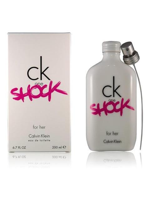 CK ONE SHOCK HER EDT 200ML PARA MUJER