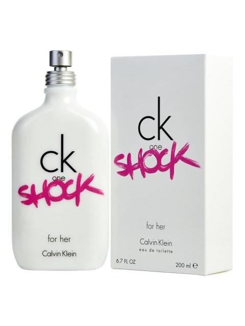 CK ONE SHOCK HER EDT 200ML PARA MUJER