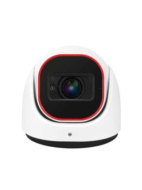 CAMARA DOMO IP 4 MP LENTE MVF 2.812MM (92°31°) IR HASTA 40 MTS ANALITICOS DDA MICROFONO INTEGRADO WDR SD(256GB) POE IP67