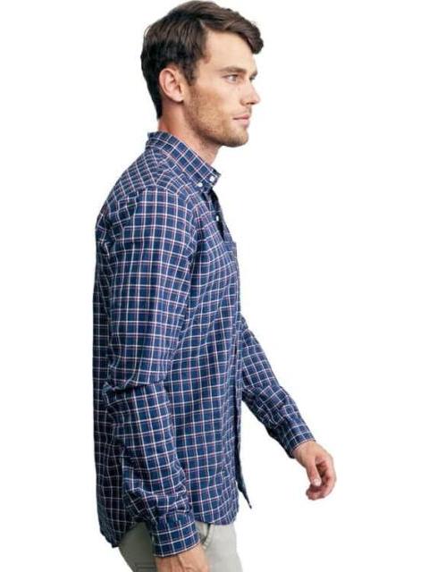 CAMISA CUADROS AZUL MARINO HPC POLO
