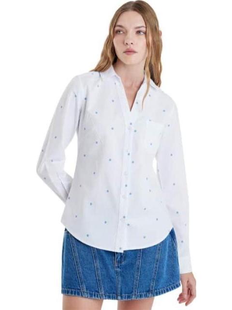 CAMISA ESTAMPADA BLANCO HOLLY LAND