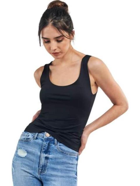 CAMISETA SIN MANGAS NEGRO HOLLY LAND