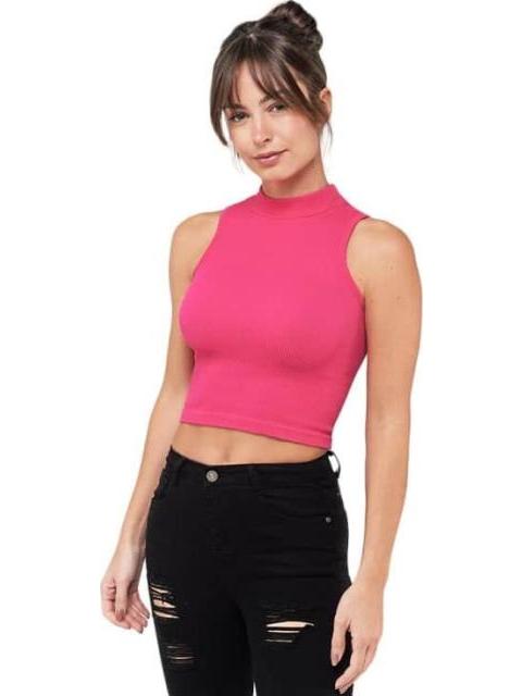 TOP SIN MANGAS ROSA HOLLY LAND