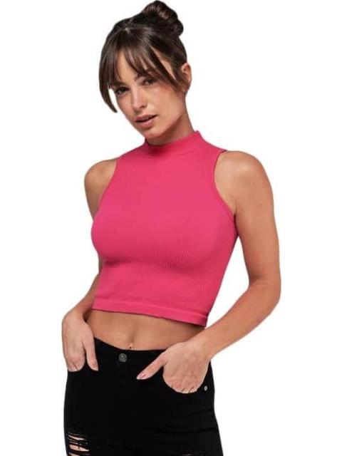 TOP SIN MANGAS ROSA HOLLY LAND