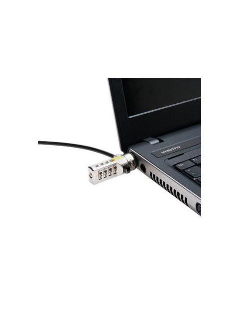 KENSINGTON CANDADO DE COMBINACION PARA LAPTOPS K67819WW 1.8 METROS NEGRO-AMARILLO