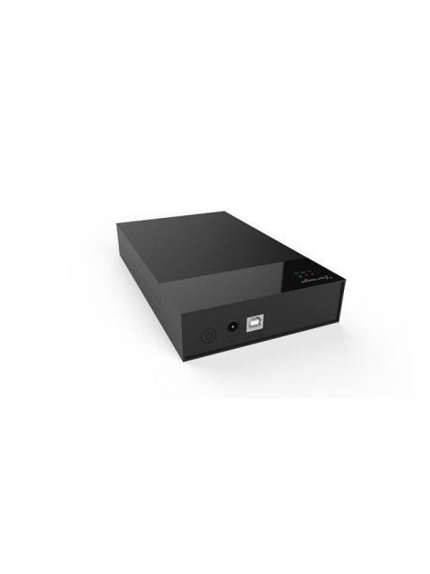 VORAGO GABINETE DE DISCO DURO 2.5-3.5 SATA USB 2.0 NEGRO