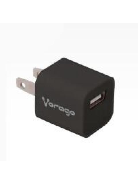 CARGADOR DE PARED VORAGO AU105 INTERIOR CORRIENTE ALTERNA NEGRO 5 V