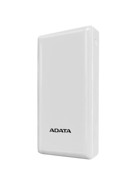 CARGADOR PORTATIL ADATA POWER BANK C20 20.000MAH BLANCO