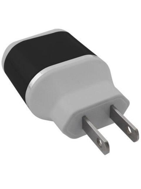 BROBOTIX CARGADOR USB 161264N 2X USB 2.0 NEGRO