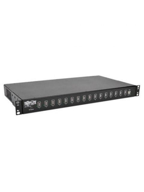 TRIPP LITE ESTACION DE CARGA PARA TABLETAS 16 PUERTOS USB NEGRO