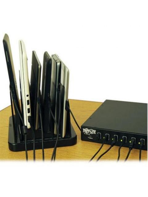 TRIPP LITE ESTACION DE CARGA PARA TABLETAS 16 PUERTOS USB NEGRO