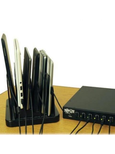 TRIPP LITE ESTACION DE CARGA PARA TABLETAS 16 PUERTOS USB NEGRO