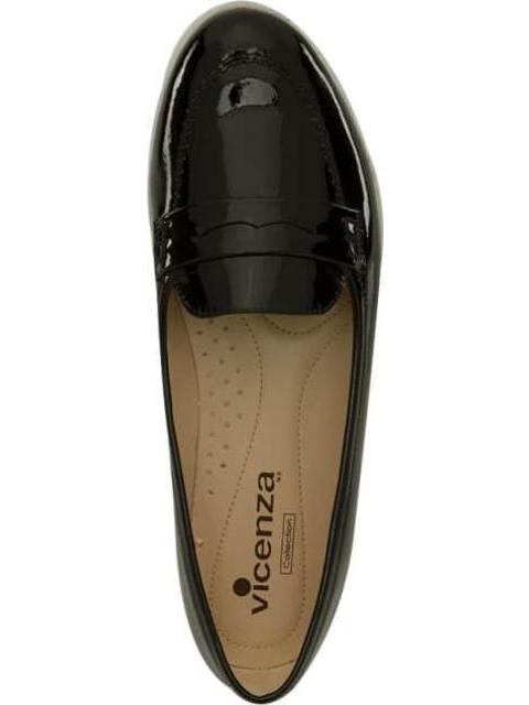 MOCASIN DE PIEL NEGRO VICENZA