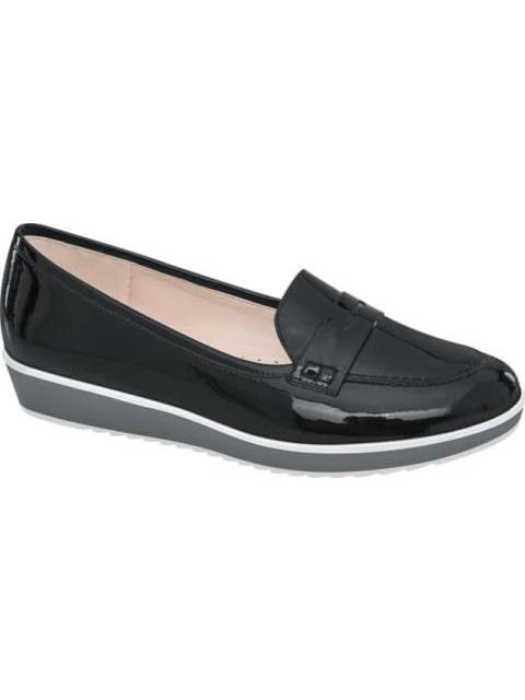MOCASIN DE PIEL NEGRO VICENZA