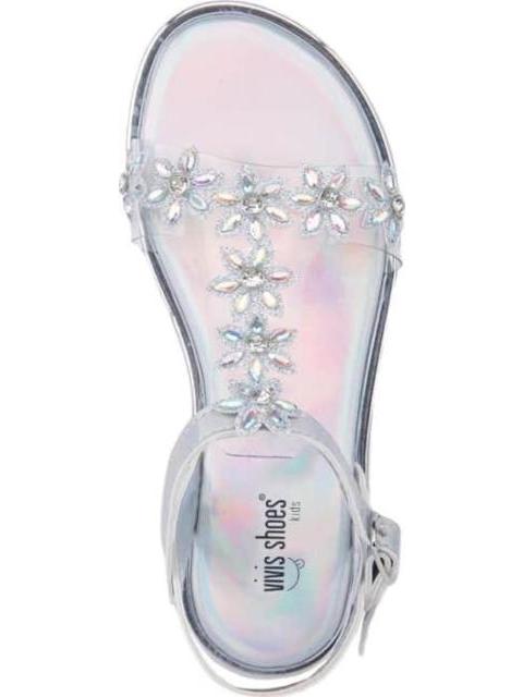 SANDALIA BRILLOS PLATA VIVIS SHOES KIDS