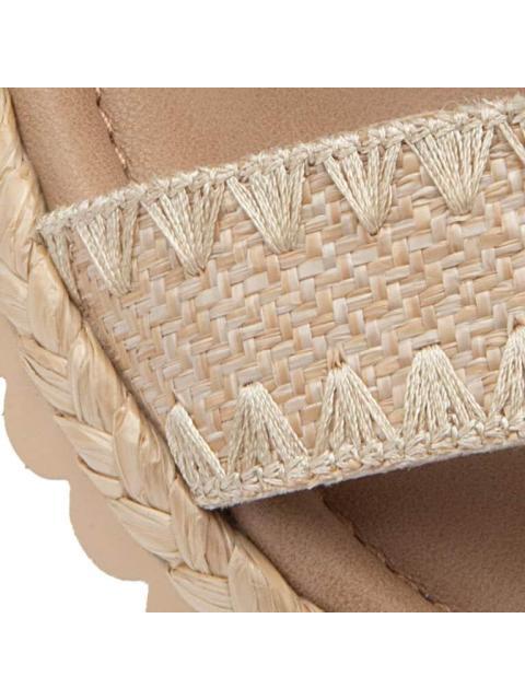 SANDALIA TEJIDA BEIGE VIVIS SHOES KIDS