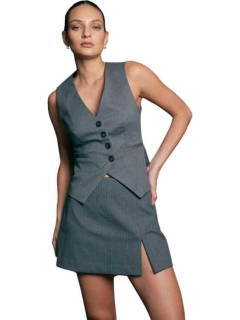 CHALECO DE VESTIR GRIS HOLLY LAND