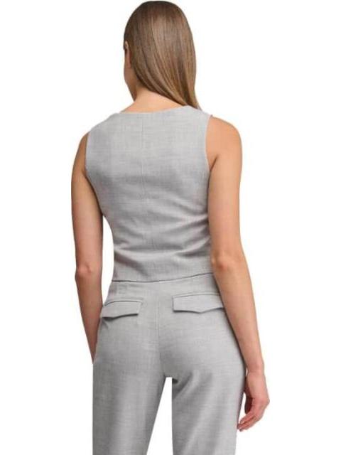 CHALECO LISO GRIS HOLLY LAND