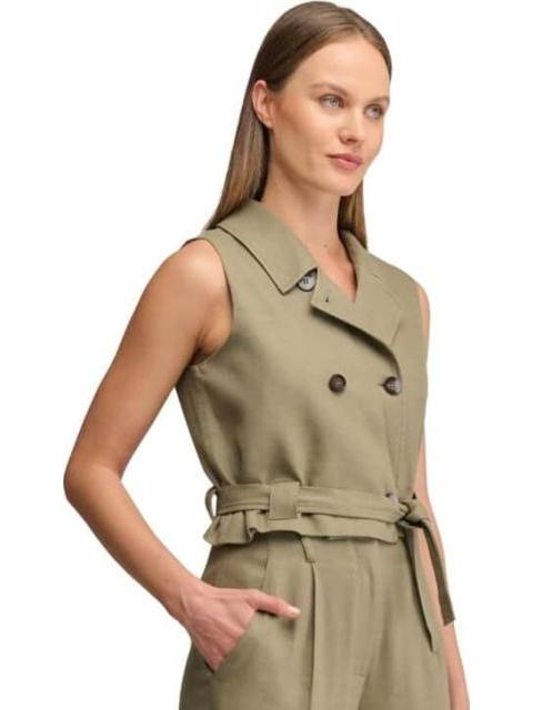 CHALECO LISO VERDE OLIVO HOLLY LAND