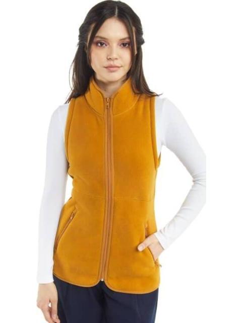 CHALECO POLAR AMARILLO MOSTAZA HOLLY LAND