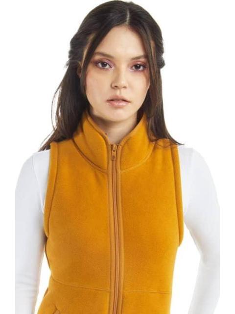 CHALECO POLAR AMARILLO MOSTAZA HOLLY LAND