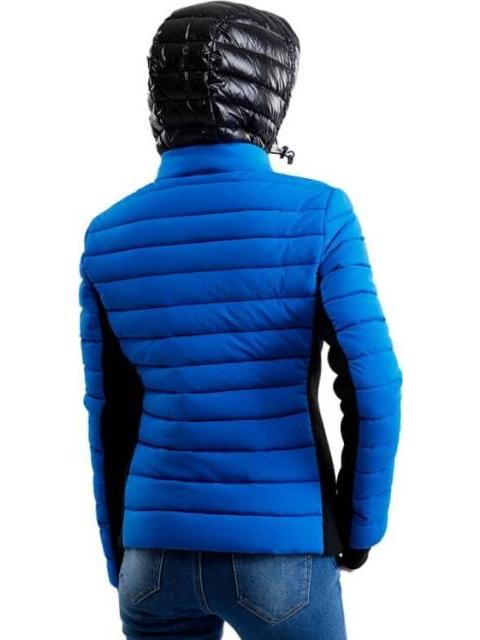 CHAMARRA CON CAPUCHA AZUL REY HOLLY LAND