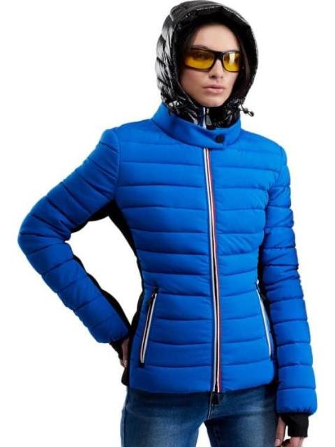 CHAMARRA CON CAPUCHA AZUL REY HOLLY LAND