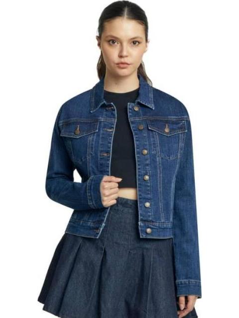 CHAMARRA DE MEZCLILLA MINNIE AZUL INDIGO HOLLY LAND