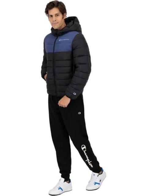 CHAMARRA WOVEN QUARTER ZIP NEGRO CHAMPION