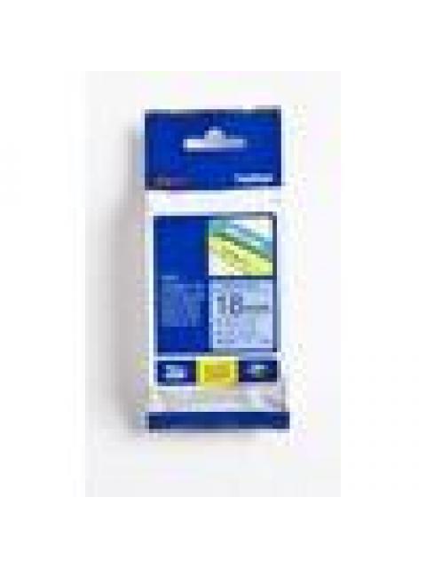 CINTA BROTHER TZE541 NEGRO SOBRE AZUL 18MM X 8M