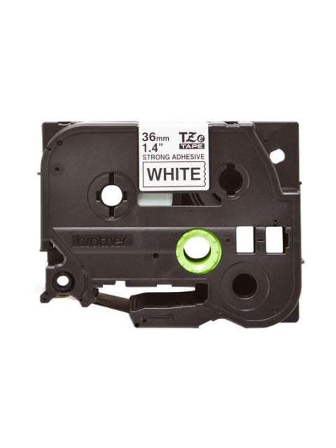 CINTA BROTHER TZES261 NEGRO SOBRE BLANCO 36MM X 8M