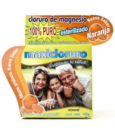 CLORURO DE MAGNESIO SABOR NARANJA 100 G MAXICLORURO