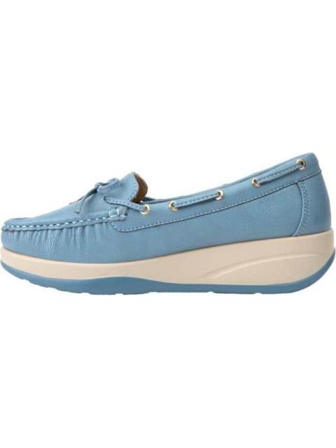 MOCASIN CON MOÑO AZUL SHOSH